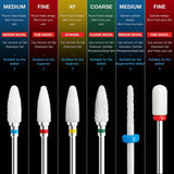 1pc Nail Drill Bit Rotate Burr Milling Nail Cutter Bits Electric Drill Machine For Manicure Pedicure Tools