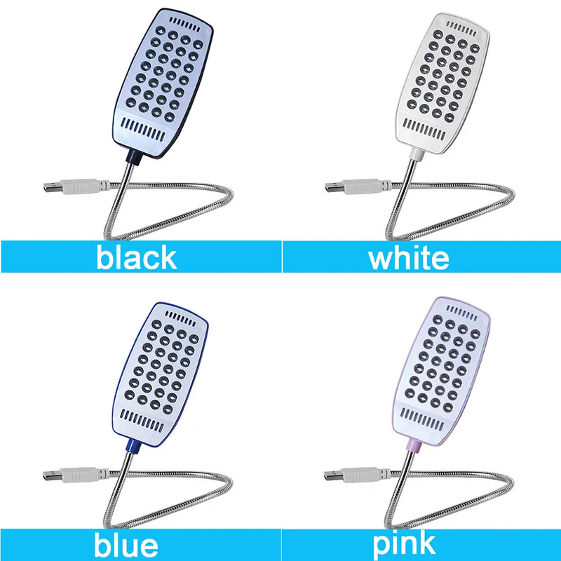 Ultra Bright 28/6LEDs Reading Lamp LED USB Book Light Flexible Table Lamps Night Lamp for PC Computer