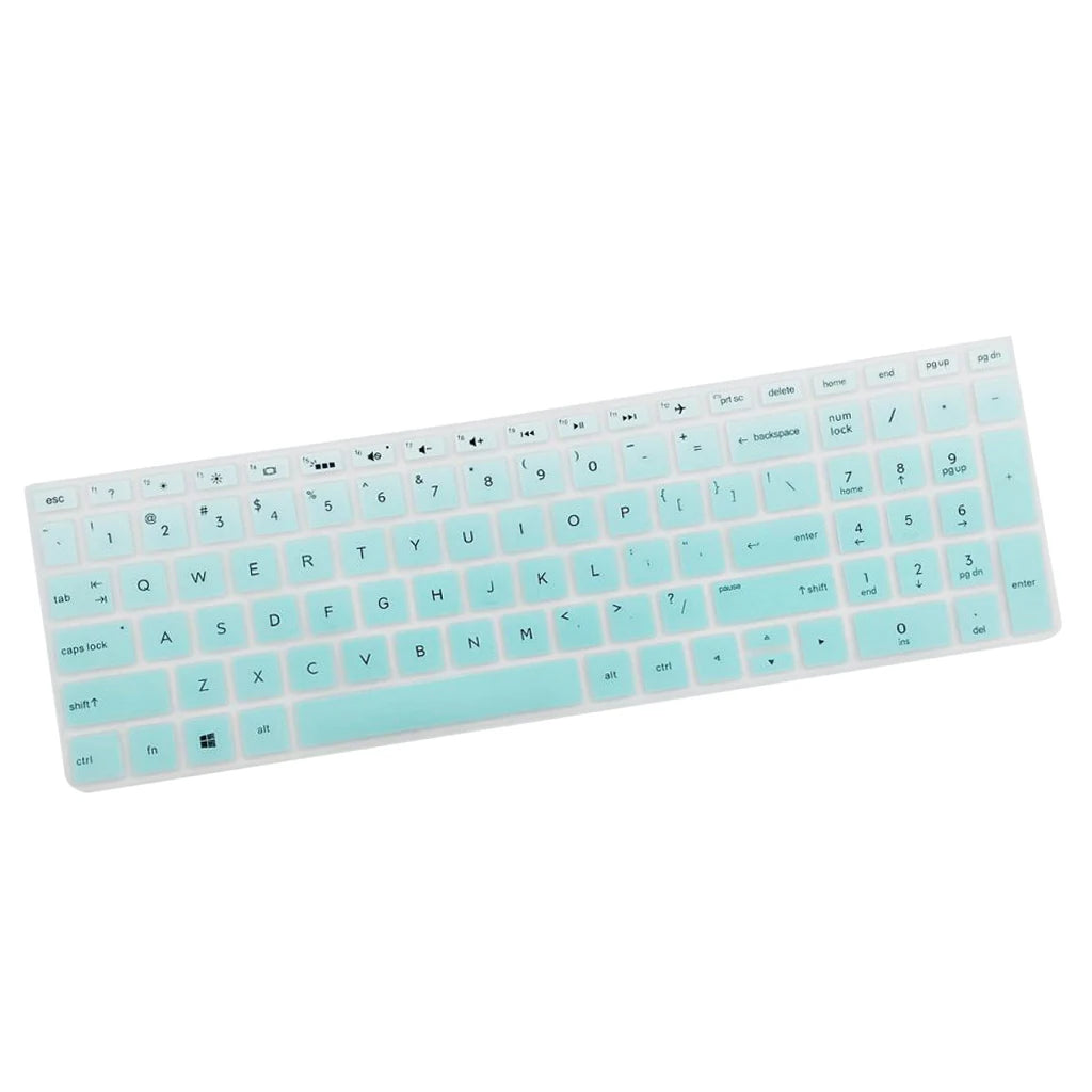 Removable Silicone Keyboard Protector Cover Skin For HP 15.6 inch BF Desktop Laptop Keyboard Covers Gradient keyboard film