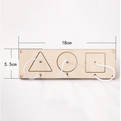 Kids Busy Board DIY Toys Basic Life Skill Training Montessori Educational Lock Cognition Activity Accessorie Material Learning