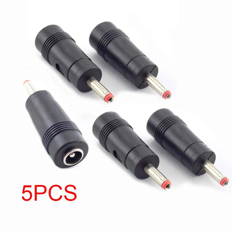 1/5/10pcs DC Female to Male DC Power Adapter 5.5x2.1 mm to 3.5x1.35 mm Connector plug Laptop Computer Cables H10