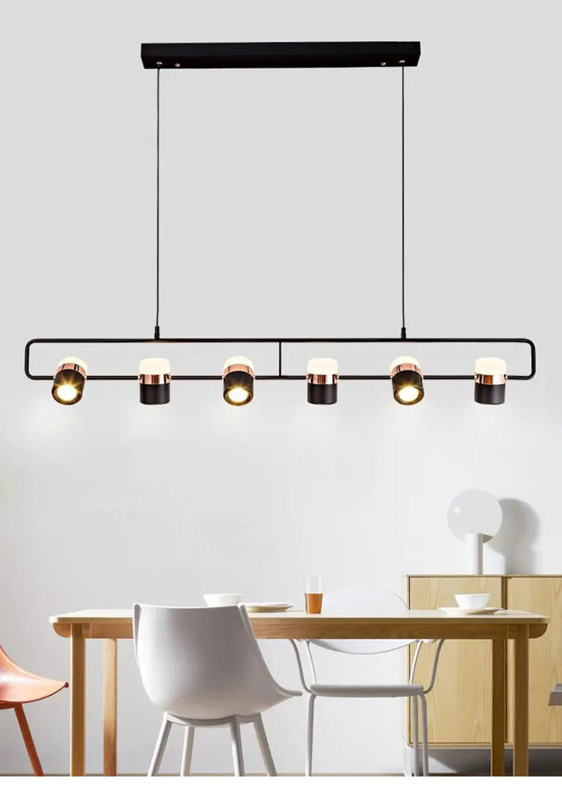 Nordic style designer lamp Dining table light art creative bar counter Kitchen bedroom bedside LED modern chandelier home decor