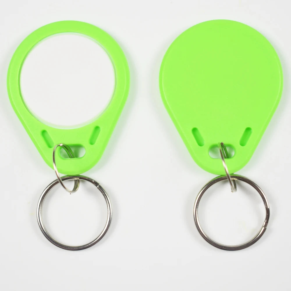 100pcs/Lot 125Khz Proximity RFID EM4305 T5577  Smart Card Read and Rewriteable Token Tag Keyfobs Keychains Access Control