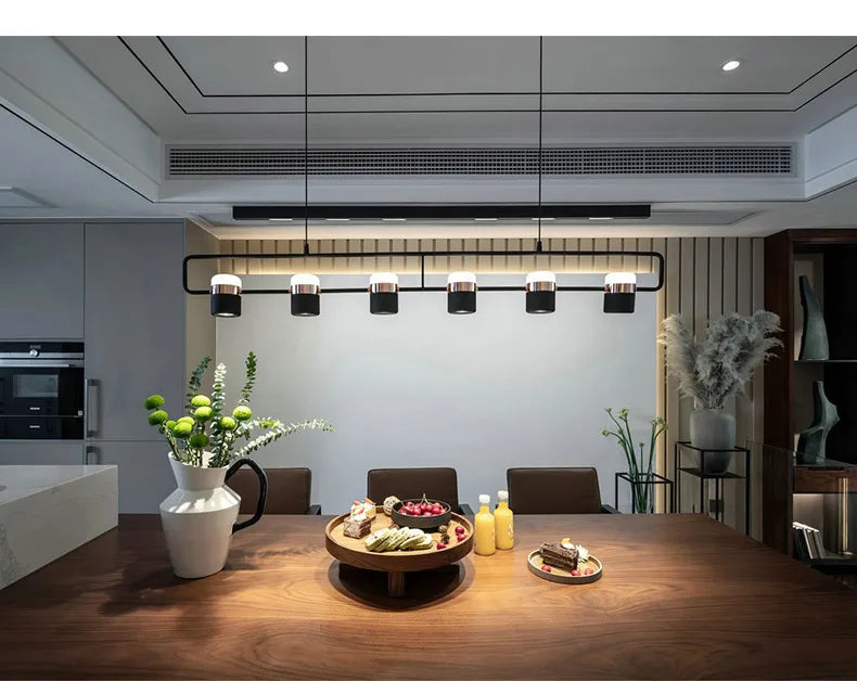 Nordic style designer lamp Dining table light art creative bar counter Kitchen bedroom bedside LED modern chandelier home decor