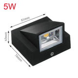 Single Head LED Wall Lamp Waterproof IP65 Garden Corridor Lamp Outdoor Indoor Sconce Light AC85-265V