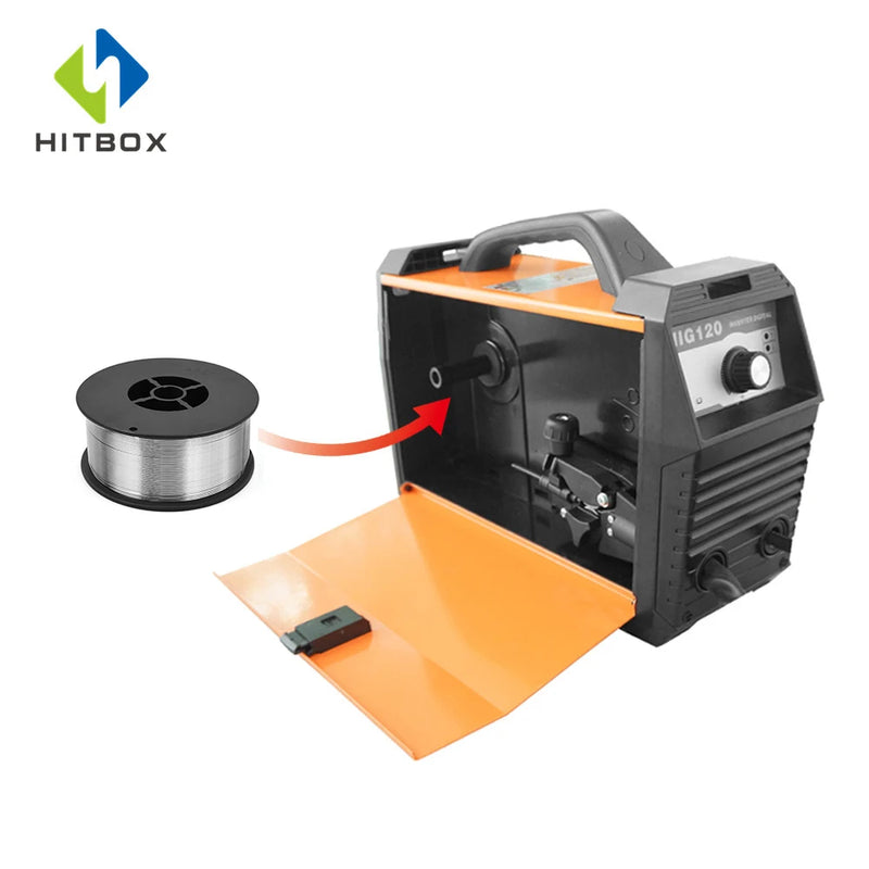 Hitbox MIG Welder Wire Flux 0.5/0.8 /0.9/1.0mm 1KG For Soldering Welding Gasless Welder Wires Iron Steel Consumable E71T-GS Acc