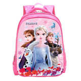 Mochila escolar de dibujos animados Frozen Elsa Anna niñas linda mochila de escuela primaria jardín de infantes Linda mochila