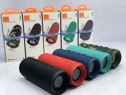 EONKO FLIP6 Portable Stereo Wireless Bluetooth Speaker with TF USB FM AUX Handsfree TWS Power Bank Type C Charging