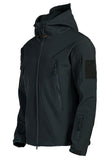 Military Shark Skin Soft Shell Jackets Men Tactical Windproof Waterproof jacket men Army Combat Jackets Mens Hooded Bomber Coats