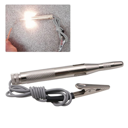 DC 6V 12V 24V Car Motorcycle Circuit Voltage Tester fuses Test Pen Automotive Circuit Tester Detector Cable and Clip