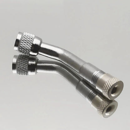 1Pcs 45 90 135 Degree Angle Bent Valve Adaptor Tyre Tube Valve Extension Adapter for Motorcycle Truck Car Moto Bike