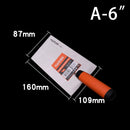 6/7/8 inch Construction Tools Putty Knife Brick Trowel Laying Carbon Steel Blade Pointing Plaster Tool Carbon Steel For Tiling