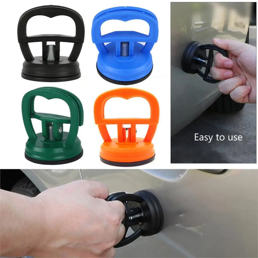 Extractor de abolladuras de 4 colores para reparación de carrocería, panel de pantalla, herramienta universal para abrir y llevar, almohadilla con ventosa para coche
