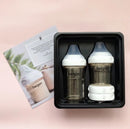 Hegen-Original PPSU Bottle with Storage Lid for Children, Fall-Proof, Baby Bottle, Water Bottle, Gift Box, Original 