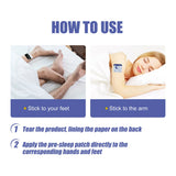 Herbal Medical Stickers, Improve Sleep Quality, Improve Insomnia, Sleeping Patches, Relieve Stress, Anxiety, 28pcs 