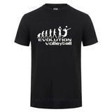 Evolution Sports Playing Volleyball Tshirts for Men HipHop Streetwear T-Shirt Camisetas 2023 Classic Popular Tee Shirt Men
