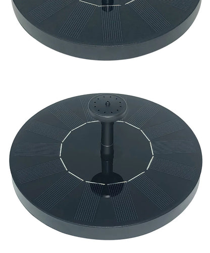 Mini Solar Water Fountain Pool Pond Waterfall Fountain Garden Decoration Outdoor Bird Bath Solar Powered Fountain Floating Water