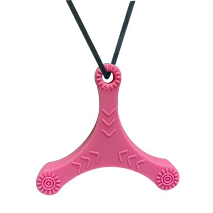 Collar sensorial para masticar, paquete de colgante de silicona para masticar, juguete de entrenamiento y desarrollo para bebés en dentición, autismo y ansiedad.