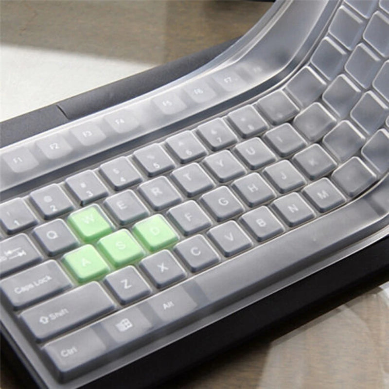 Funda de silicona universal para teclado de 108 teclas, protector de piel para Mac Book Pro de 17 pulgadas.