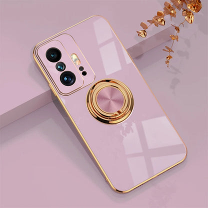 Luxury Plating Silicone Case For Xiaomi Mi 13T 13 11T 12T Mi11T 14 Mi14 Mi11T Mi12T Mi13T Full Protective Cover With Ring Holder