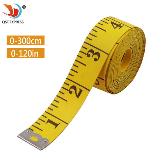 Cinta métrica suave de sastre de 3 m y 300 cm, regla para medir el cuerpo, cinta métrica suave de sastre