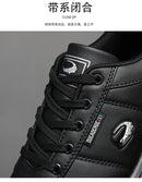 Men's Sports Shoes Leather Waterproof Running Sneakers Luxury Walking Gym Shoes Man Non-slip Training Sneakers Flat Shoes Tennis