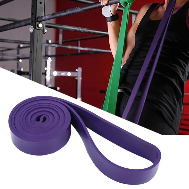 Fitness Rubber Resistance Bands 208cm Multi Specification Yoga Elastic Bands For Strength Training Equipment Sports Accessories