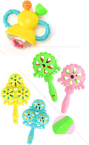 7/8pcs Baby Rattles Teethers For Newborn Toys Grab Shaker Hand Development Rattle Toy Early Education Kids Chew Toys 0-12 Months