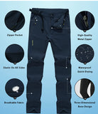 LNGXO Hiking Pants Men Quick Dry Trekking Camping Climbing Running Outdoor Rain Pants Stretch Breathable Elasticity Trousers Men