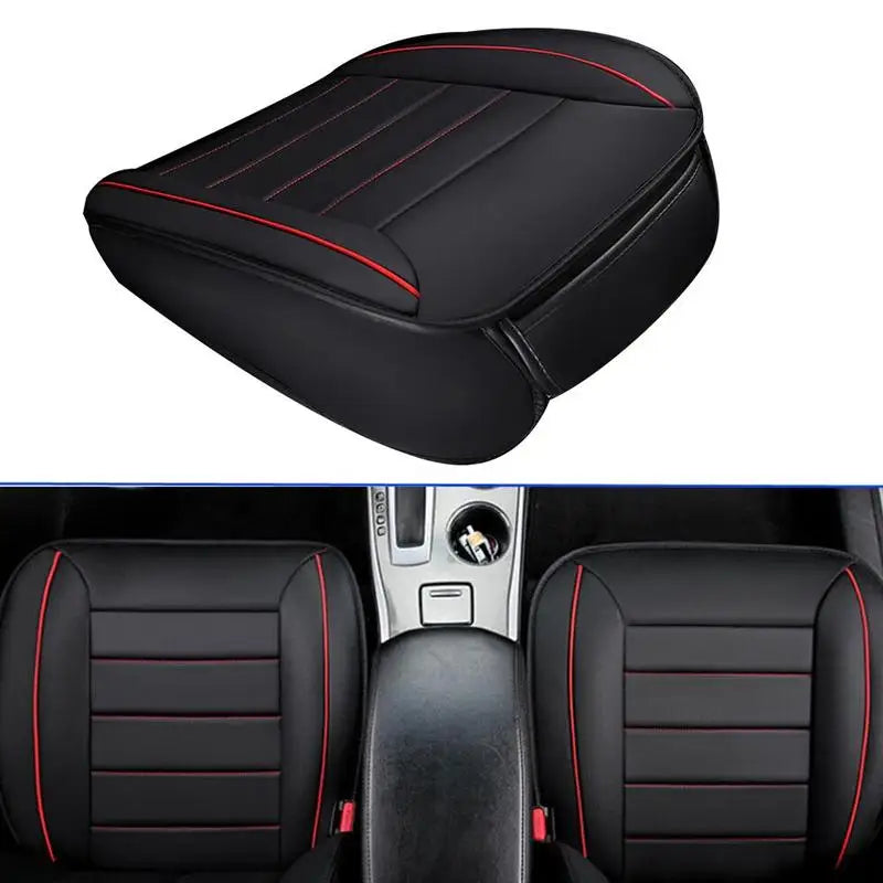 Four Season Car Seat Cover PU Leather Cushion 3D Breathable Pad Mat For Universal Auto Car Chair Cushion Seat Cover Accessories