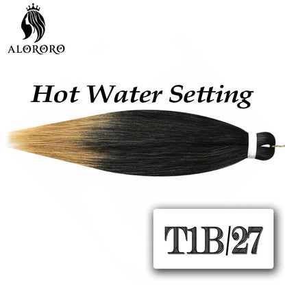 Long Easy Jumbo Tranças Extensões de cabelo sintético, Kanekalon para Crochet, Yaki Straight Trança, Box Cabelo Trançado, 20 ", 26", 30"