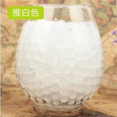 800pcs/160x5cm Crystal Soil Hydrogel Balls Water Beads Growing Balls for Kids Wedding Home Vase Decoration 