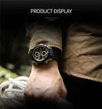 NAVIFORCE Top Brand Luxury Classic Men's Watch Quartz Digital Male Clock Military Sport Silver Stainless Steel Man Wristwatch 9197