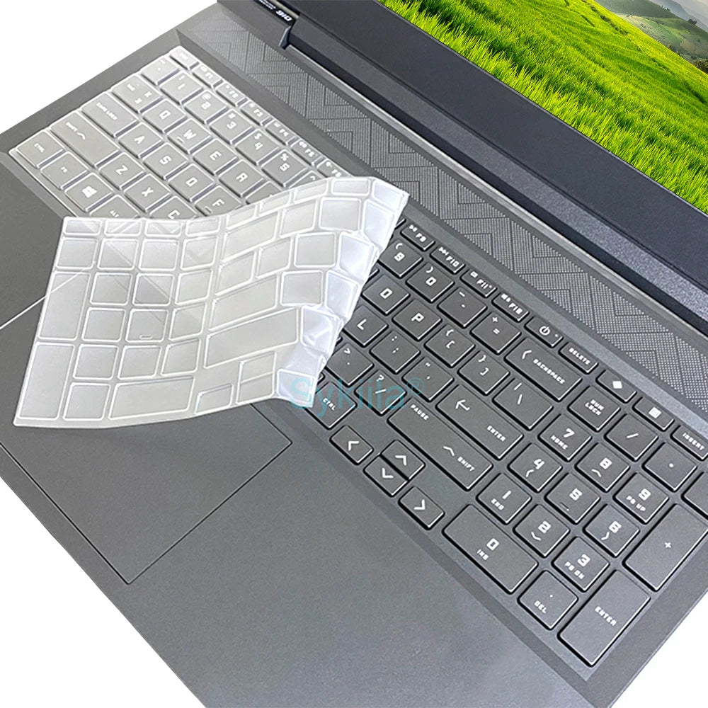 Funda de teclado para HP Victus 16, 15, 16t, 15t, 16z, 15z, 16-d, funda protectora de silicona, accesorios para portátiles gaming de 15.6 y 16.1 pulgadas (2023)