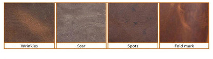 ZRCX Men's Genuine Leather Long Zipper Wallet First Layer Cowhide Youth Ultra-Thin Handbag Wallet Trendy Brand Simple Wallet