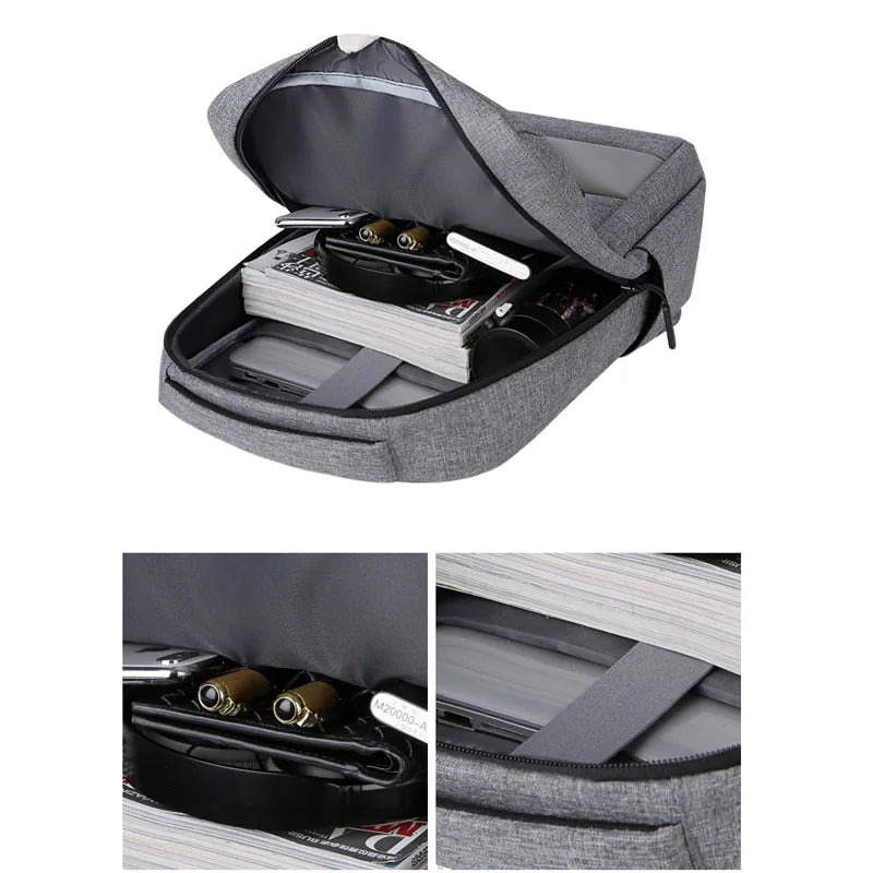 New Men Laptop Backpack Women Travel Backpack Large Capacity Business College Student School Bags Notebook Pack Men's Bag