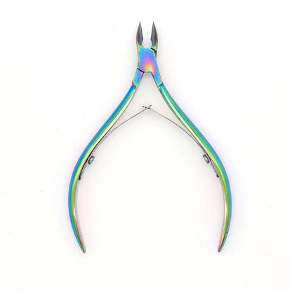 Nail Manicure Scissors Cuticle Cutter Nails Cuticle Nippers Dead Skin Remover Pedicure Stainless Steel Cutters Tools