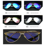 High Quality Pilot Sunglasses Women Polarized UV400 Sunglass Mirror Vintage Sun Glasses 2020 Sunglasses Woman With Box