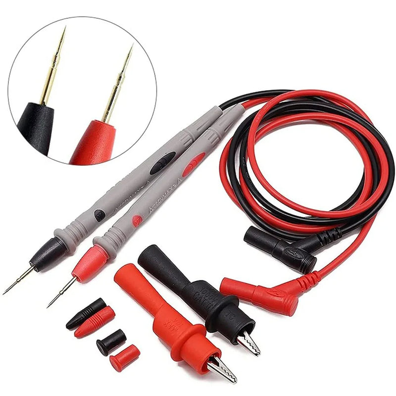 1000V 20A 10A Universal Digital Multimeter Probe Test Leads For Multimeter Feelers Multimeter Wire Cable Pen Tip