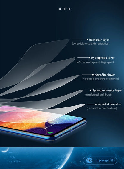 For Samsung Galaxy S9+ Plus GalaxyS9Plus S9Plus GalaxyS9 S9 G965f  HD Soft Hydrogel Film Full Protective Screen Protector Cover