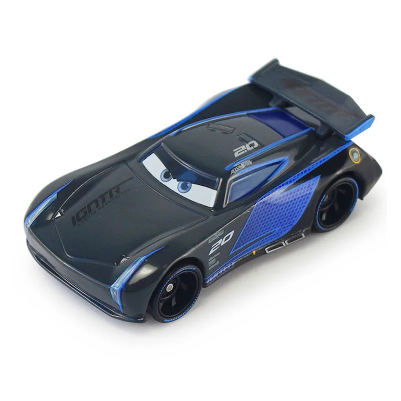 Disney Pixar Cars 3 2 Metal Diecast Car Toy Lightning McQueen Queen of England Fritter Miss For Kids Boy Birthday Toy Car Gifts