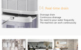 2.2L Intelligent Remote Dehumidifier Air Dryer Purifier Humidity-control Defrost Automatic Shut-down Moisture Absorption Machine