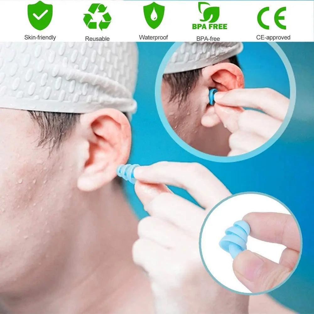 4Pairs Soft Foam Ear Plugs for Sleeping Noise Cancelling  Anti Noise Snoring Sleeping Plugs use for sleep