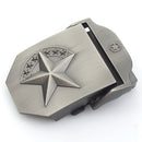 Men's & women's belt buckle tactical fashion suitable for canvas cotton belt 38MM-40MM belt zinc alloy quick release men's belt