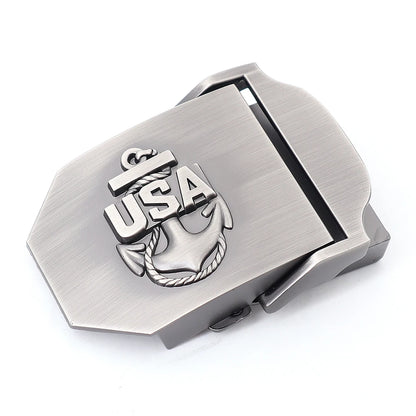 Men's & women's belt buckle tactical fashion suitable for canvas cotton belt 38MM-40MM belt zinc alloy quick release men's belt