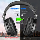 Oneodio Pro C Wireless Bluetooth 5.2 Headphones Over Ear With Microphone Hi-Res Audio Wired&Wireless Headset 110h Playtime AAC