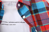 Casual Women's Plaid Shirt 2025 Spring Autumn New Ladies Loose Blouse and Tops Female Long Sleeve Shirts Fresh Checked Clothes