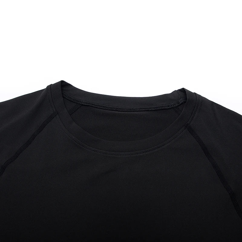 Homens correndo compressão camiseta mangas compridas esporte t ginásio de fitness moletom masculino jogging treino homme camisa atlética topos