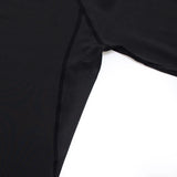 Homens correndo compressão camiseta mangas compridas esporte t ginásio de fitness moletom masculino jogging treino homme camisa atlética topos