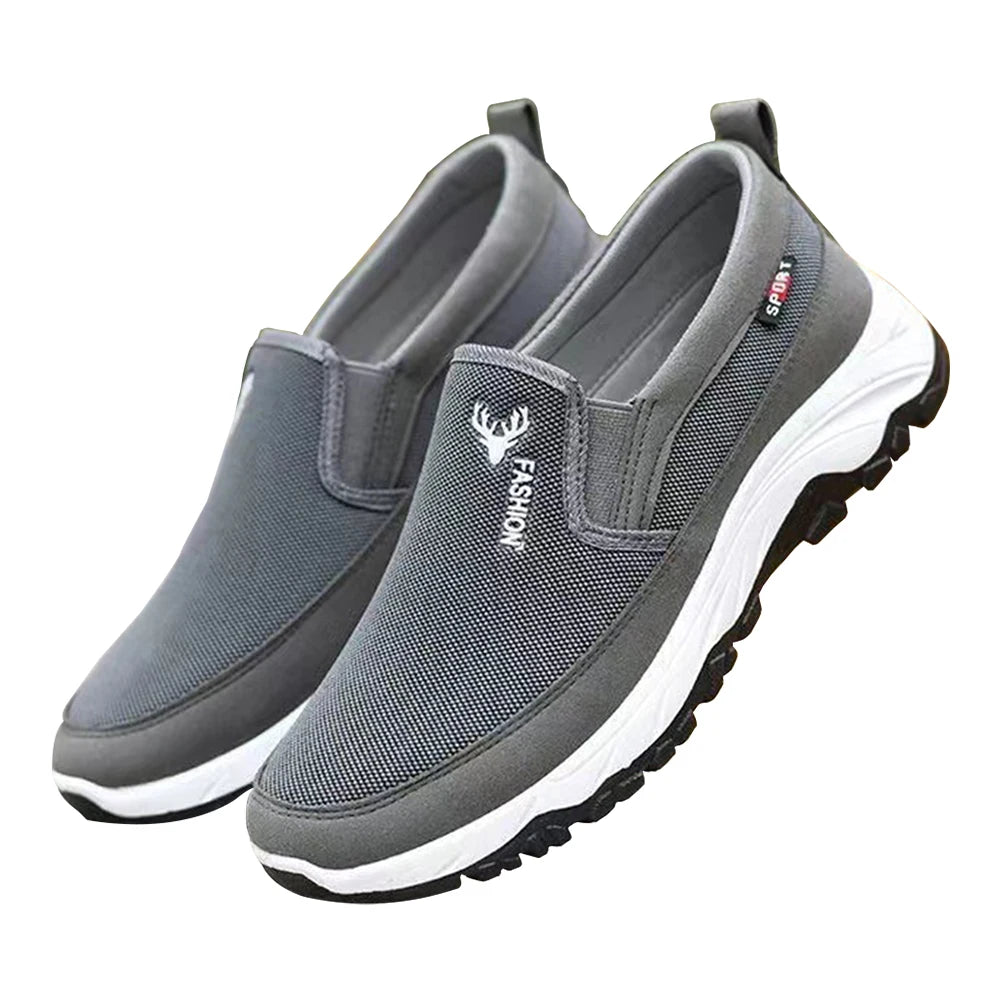 Zapatillas deportivas Penny Boat para hombre, transpirables, ortopédicas, para viajes, planas y cómodas para actividades al aire libre, senderismo y caminatas. 